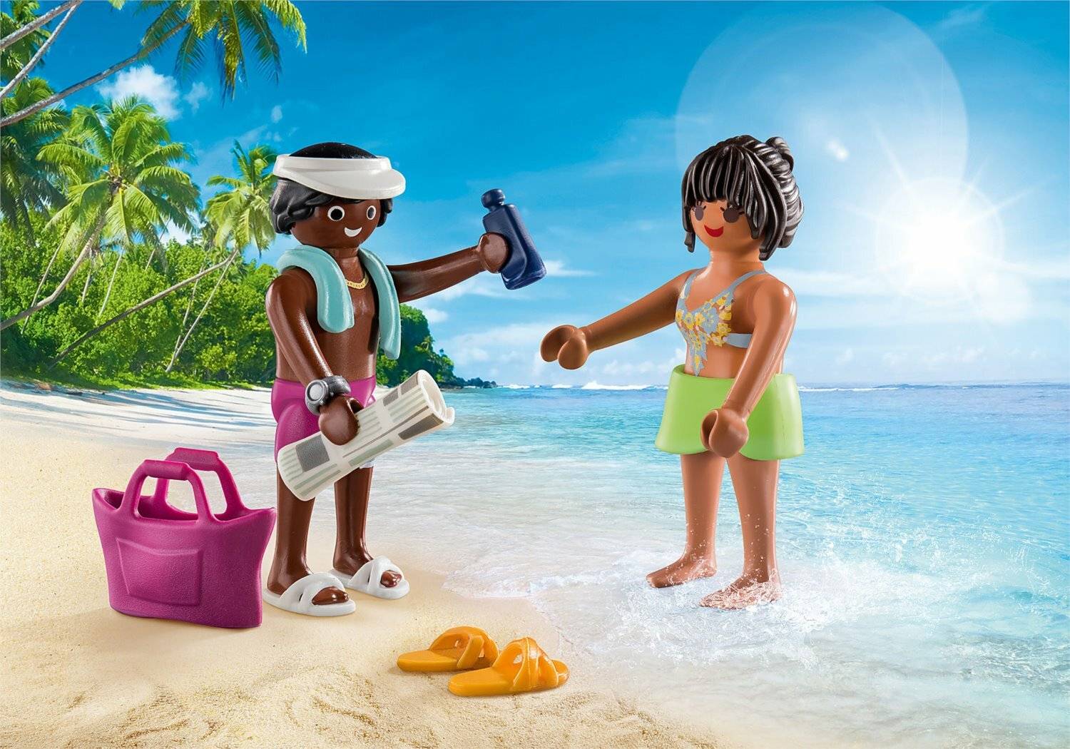 PLAYMOBIL DuoPacks 70274 Urlauberpaar, ab 4 Jahren