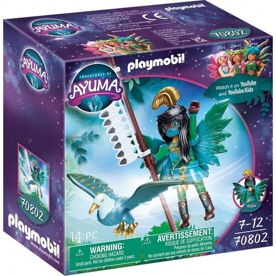 PLAYMOBIL 70802 Ayuma Knight Fairy mit Seelentier, Konstruktionsspielzeug