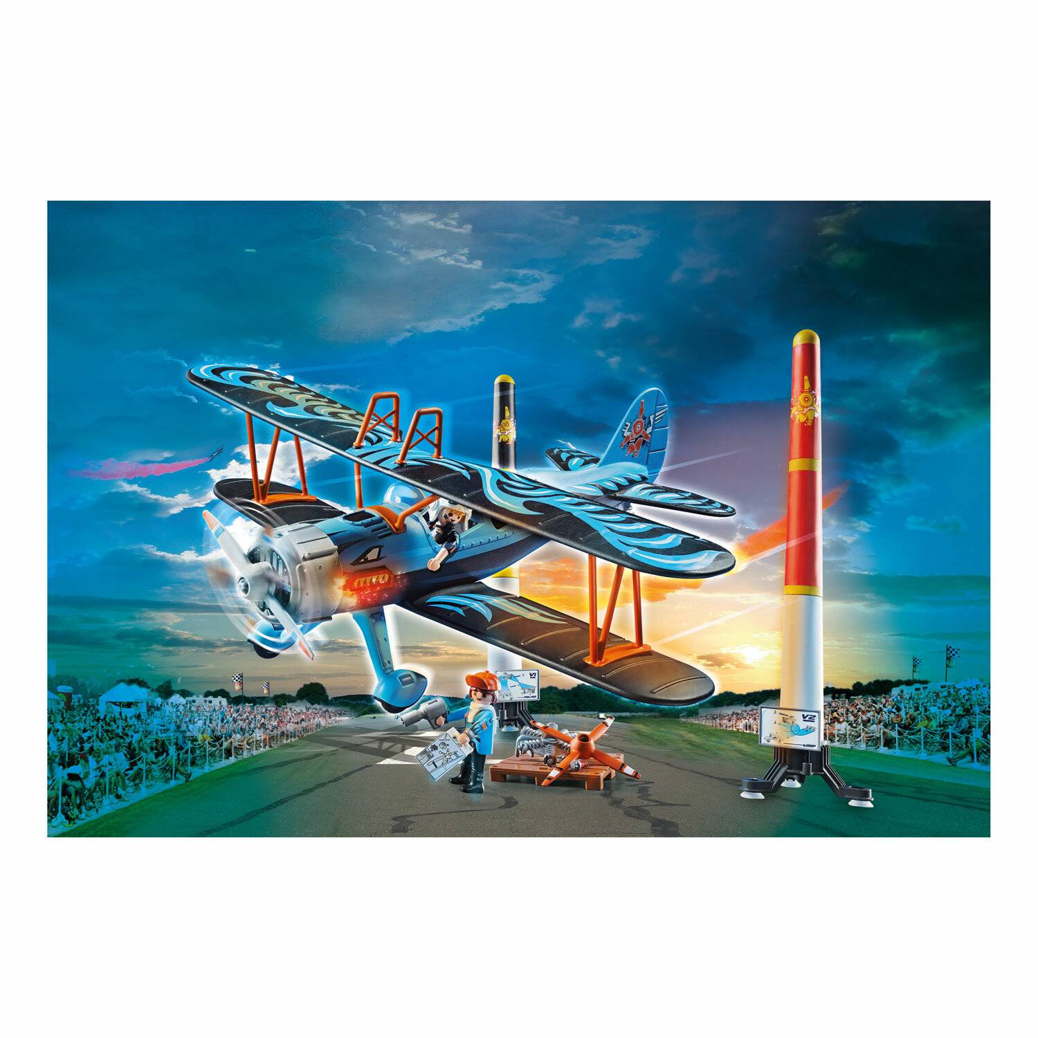 Air Stuntshow Doppeldecker ''P