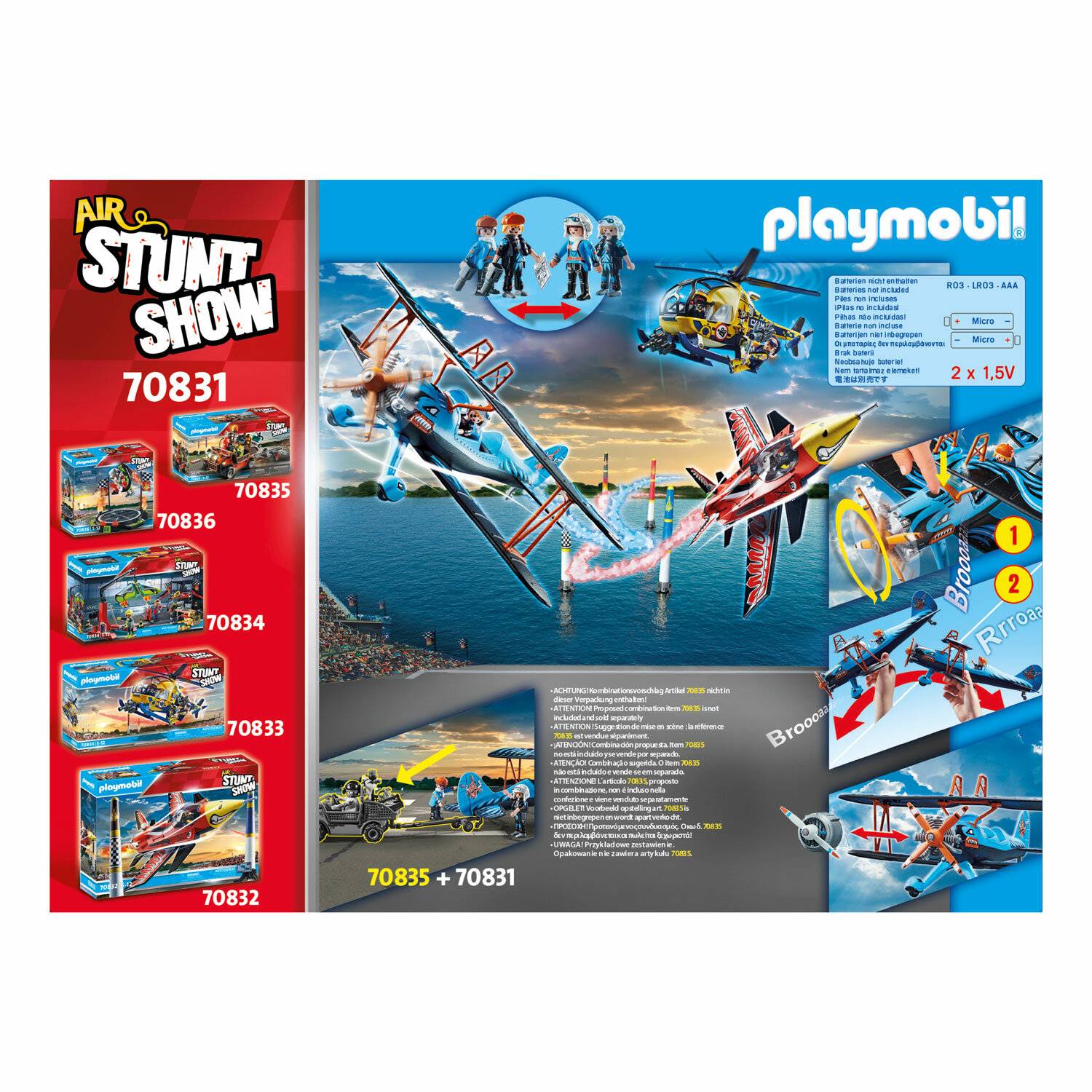 Air Stuntshow Doppeldecker ''P