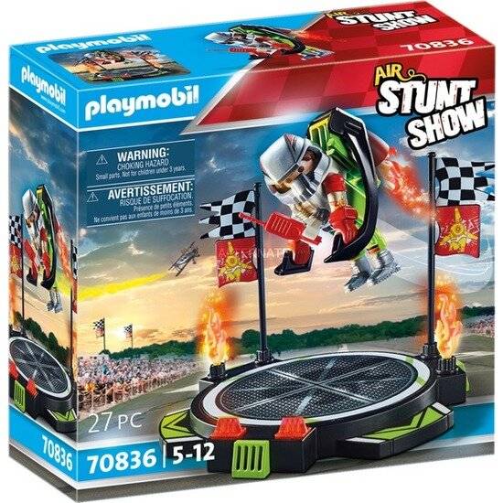 PLAYMOBIL 70836 Air Stuntshow Jetpack-Flieger, Konstruktionsspielzeug