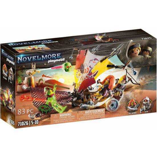 PLAYMOBIL 71026 Novelmore Sal'ahari Sands - DÃ ¼ nensurfer, Konstruktionsspielzeug