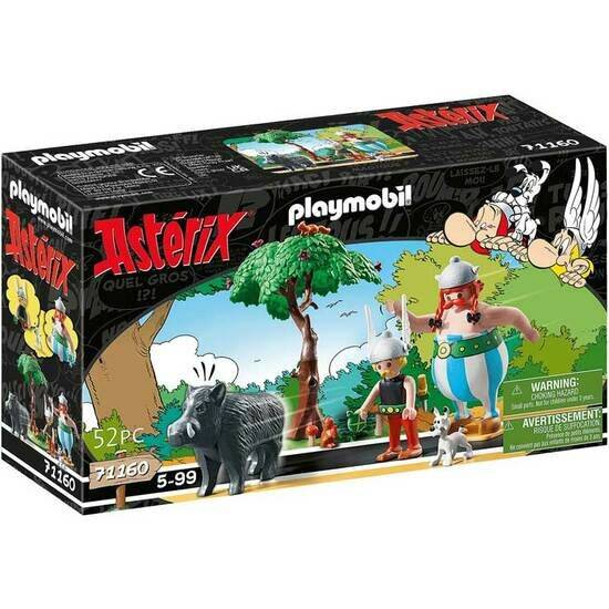 PLAYMOBIL 71160 Asterix Wildschweinjagd, Konstruktionsspielzeug