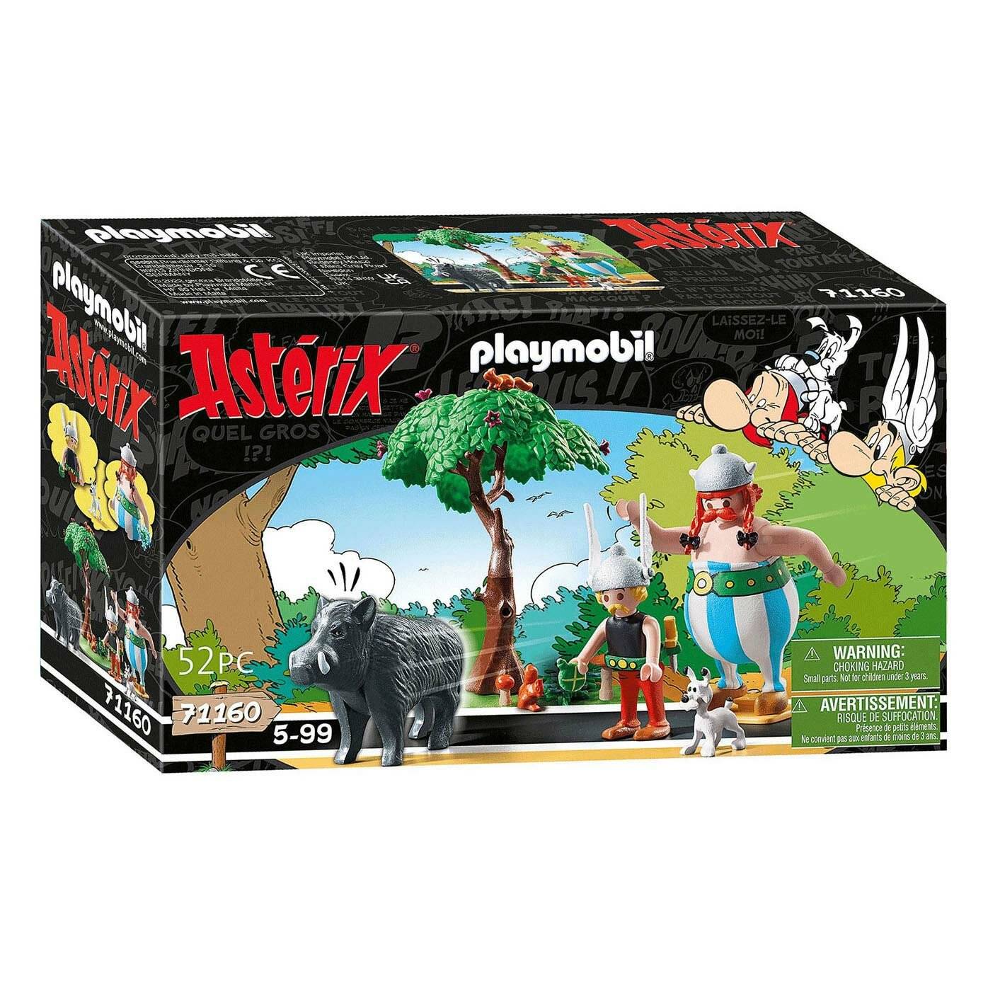 PLAYMOBIL 71160 Asterix Wildschweinjagd, Konstruktionsspielzeug
