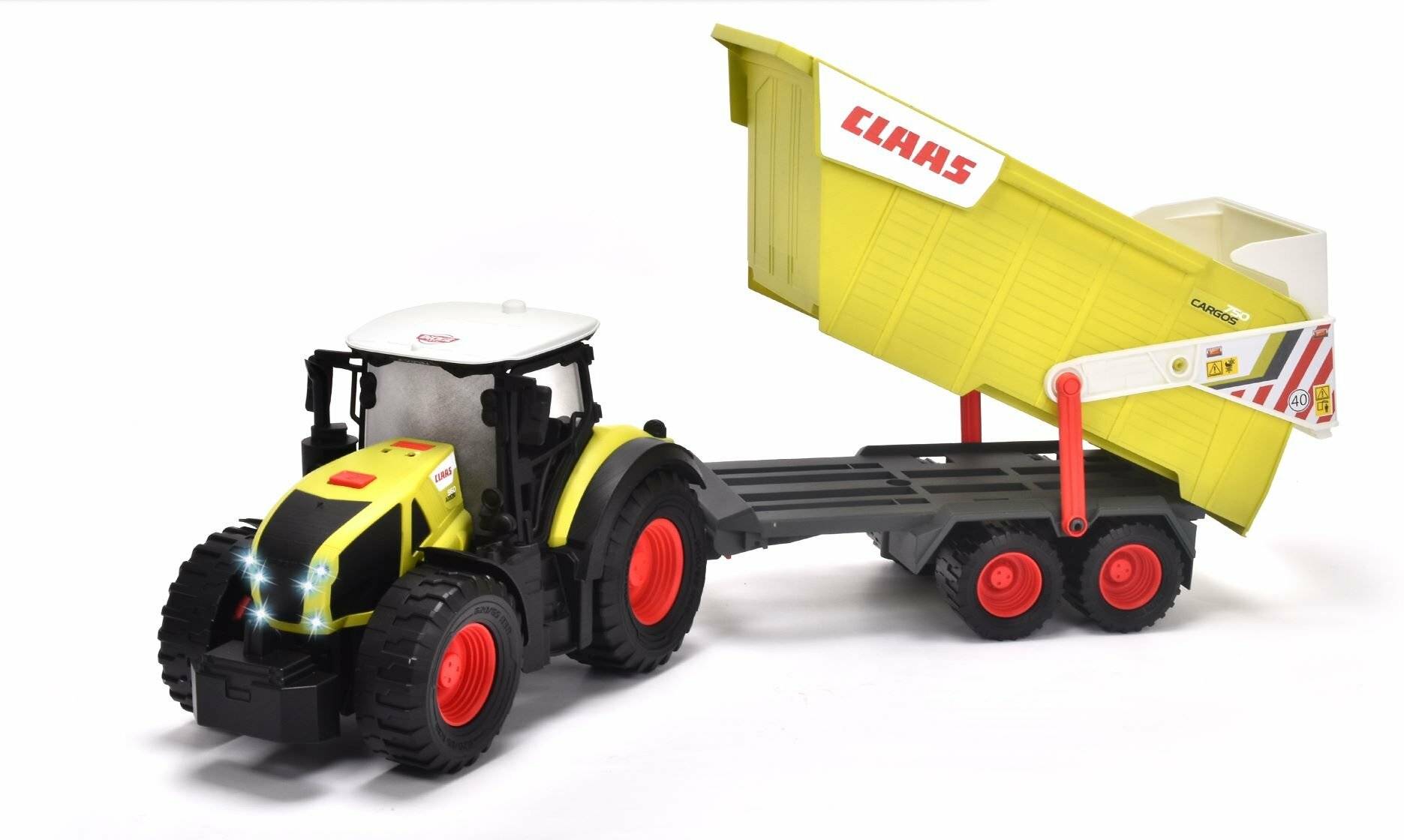 Dickie CLAAS Farm Traktor & Trailer, Spielfahrzeug