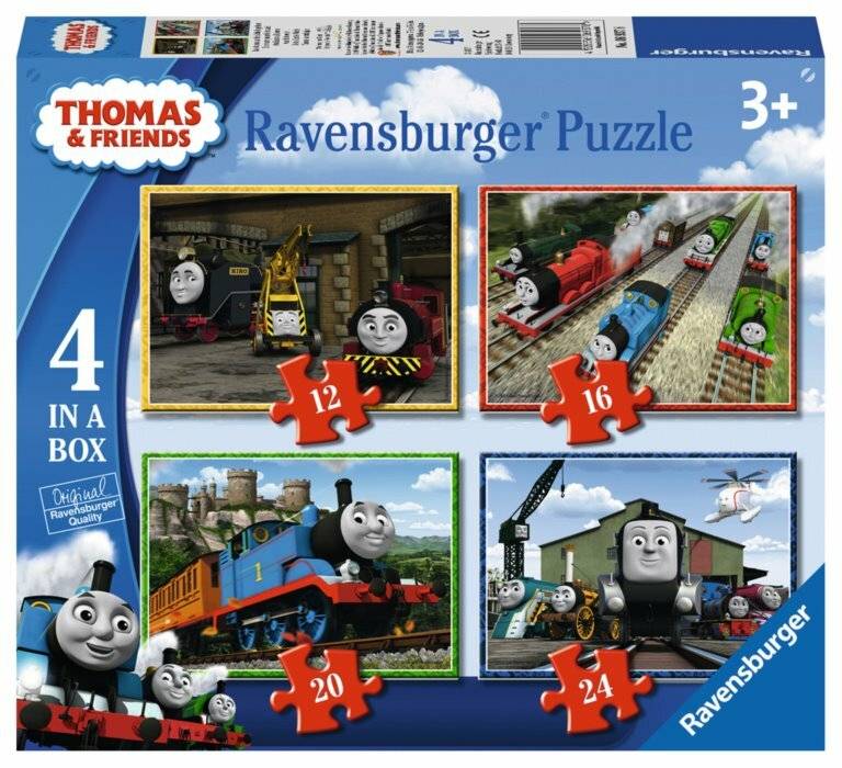 Thomas der Zug Puzzle, 4in1