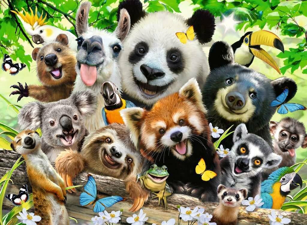 Wildlife Selfie, 300Stk. XXL