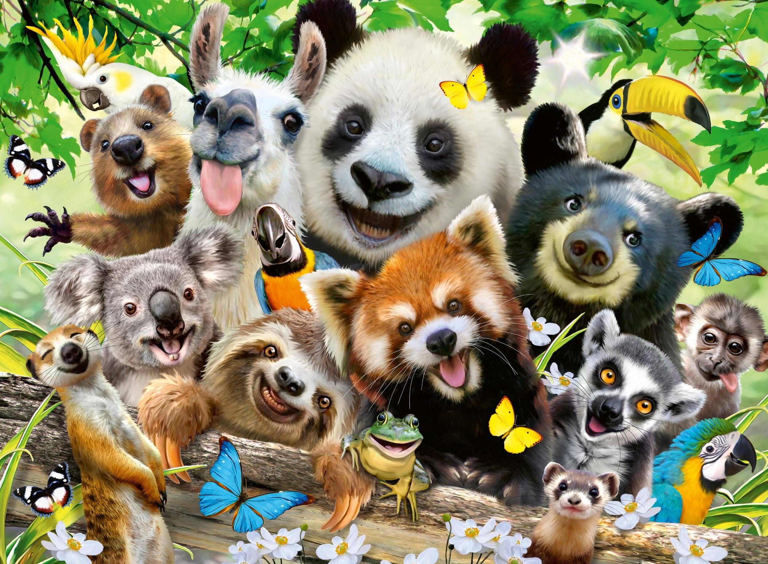 Wildlife Selfie, 300Stk. XXL