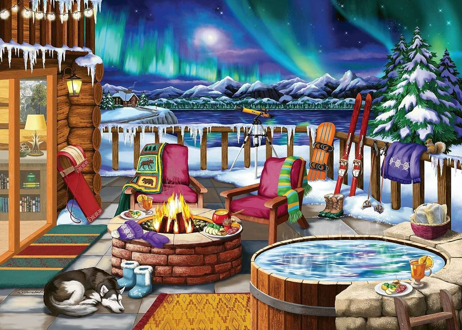 Ravensburger 16791 Nordlichter Puzzle, Multicolor