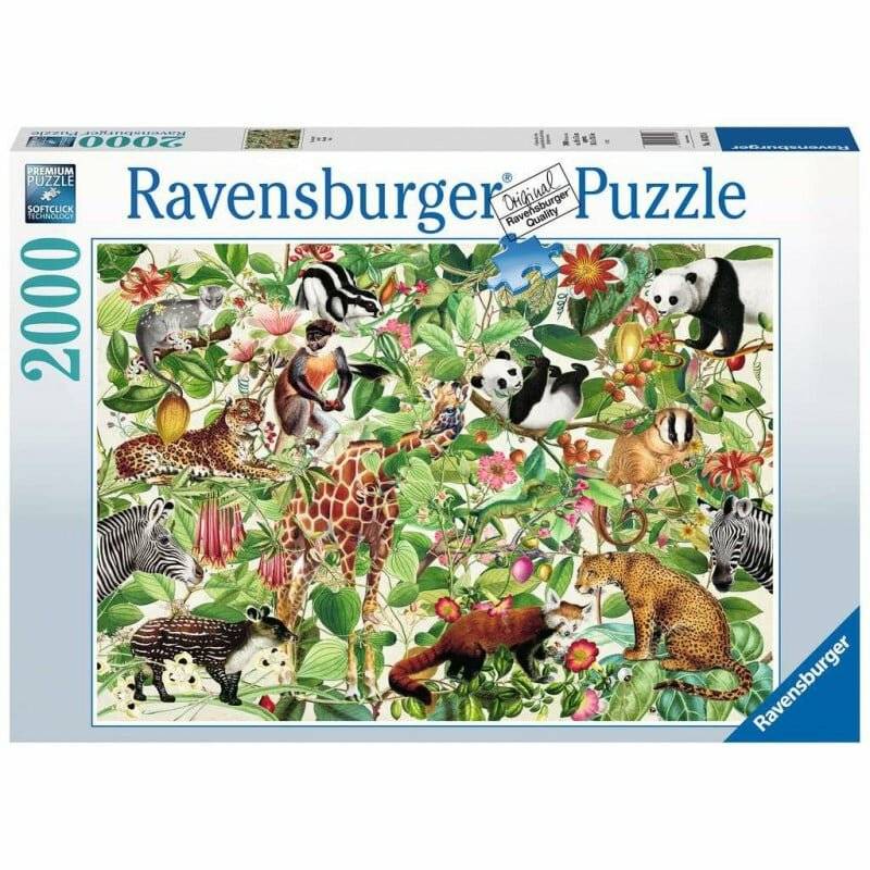 Dschungel-Puzzle, 2000Stück.