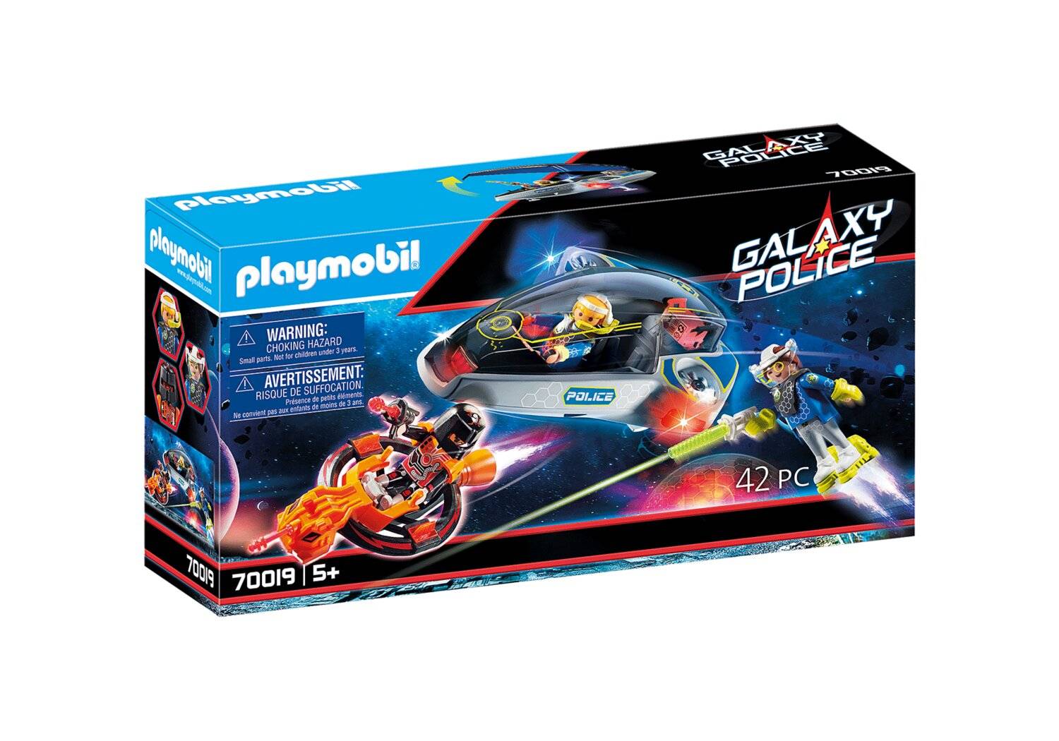 Playmobil City Action Galaxy Polizei Gleiter - 70019