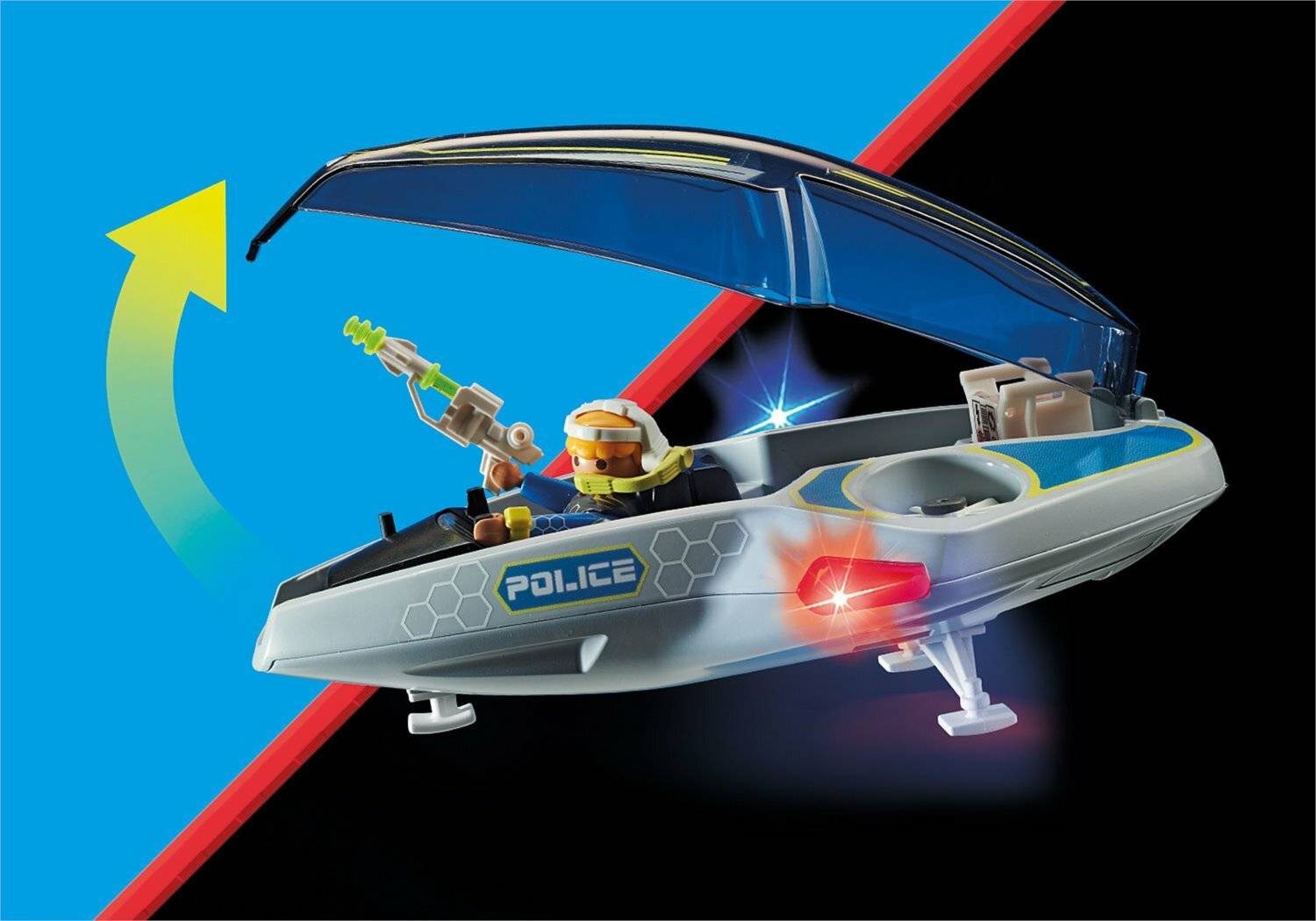 Playmobil City Action Galaxy Polizei Gleiter - 70019