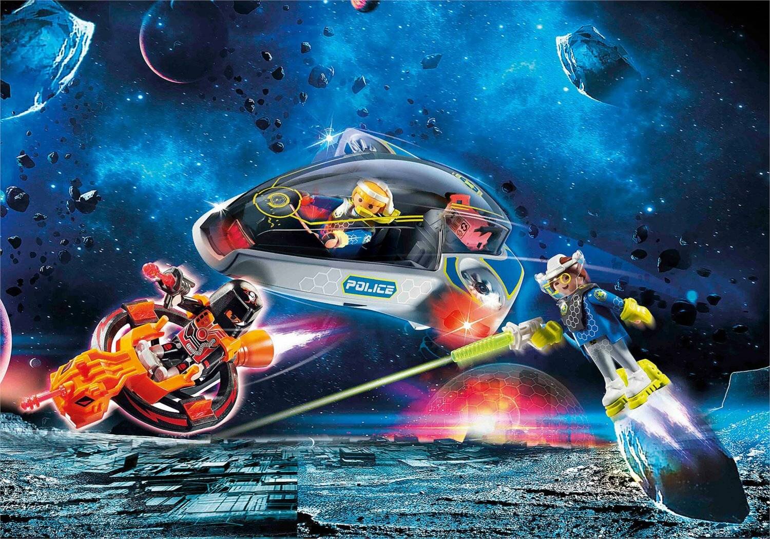 Playmobil City Action Galaxy Polizei Gleiter - 70019