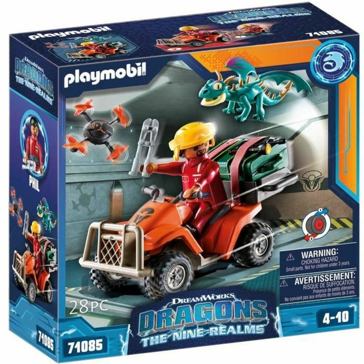 Playmobil 71085 Dragons: The Nine Realms - Icaris Quad & Phil