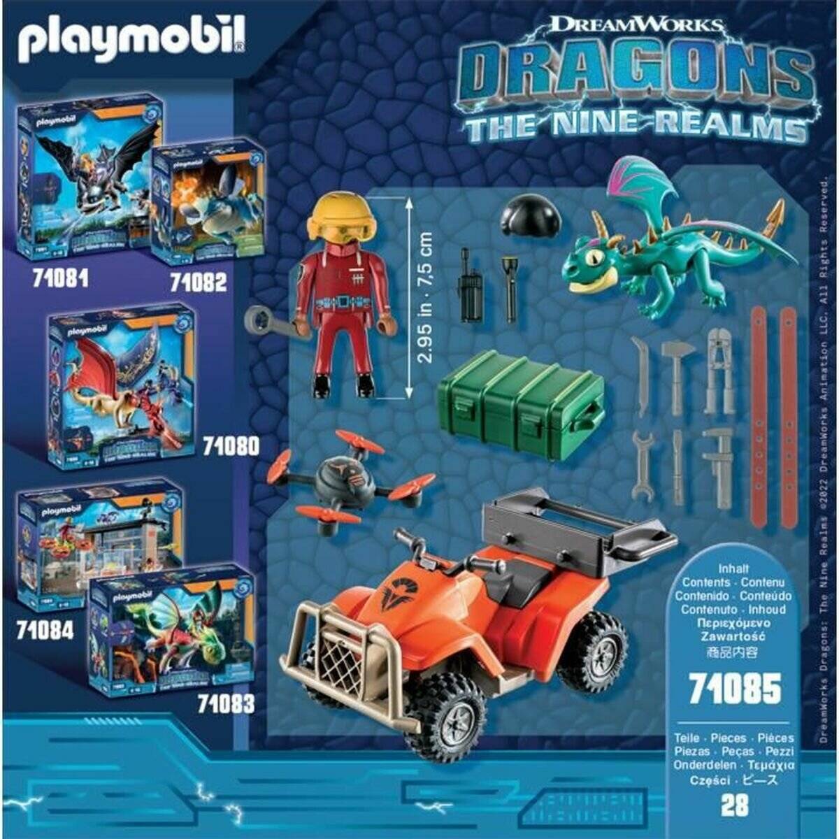 Playmobil 71085 Dragons: The Nine Realms - Icaris Quad & Phil
