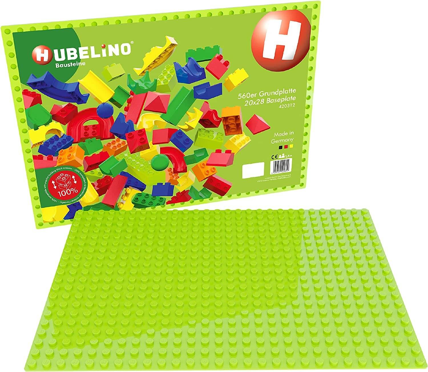 Hubelino Sockelleiste Grün, 560 Stifte