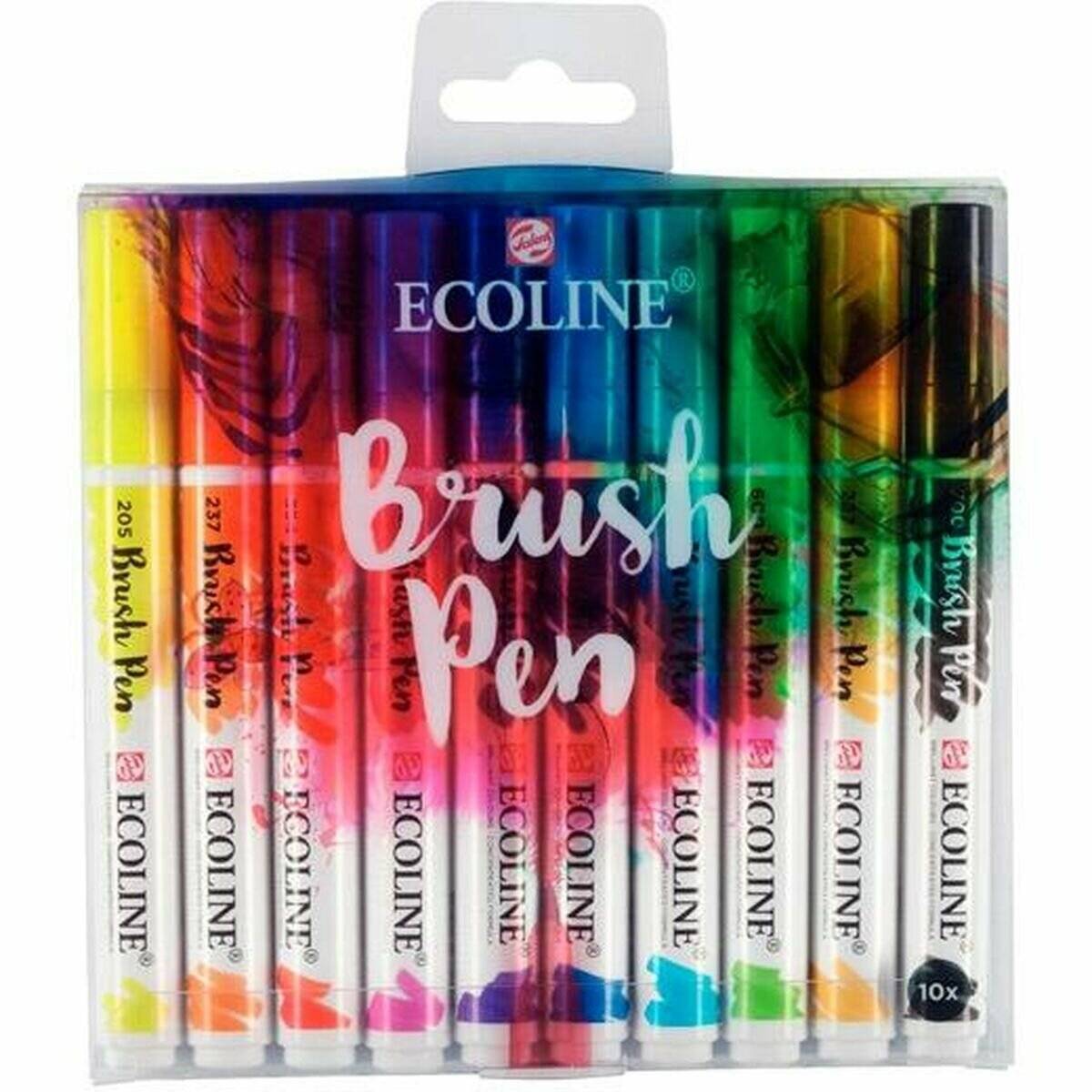 Talens Ecoline Pinselstift, 10 Stück.