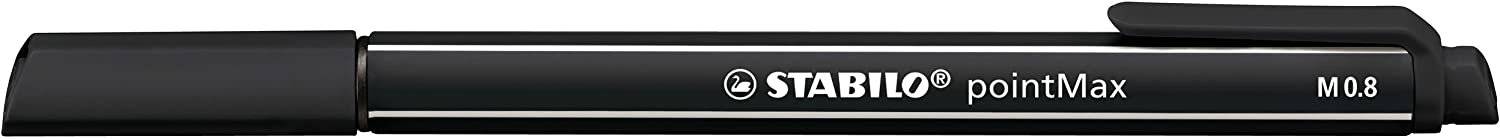 STABILO pointMax Fineliner - Schwarz (488/46)