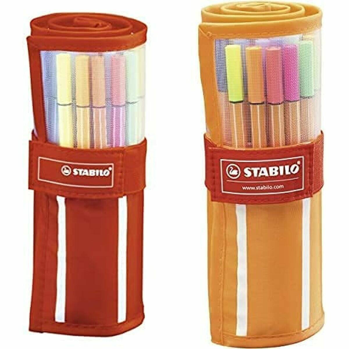 STABILO Pen 68 Rollerball-Set mit Filzstiften, 30 Stck.