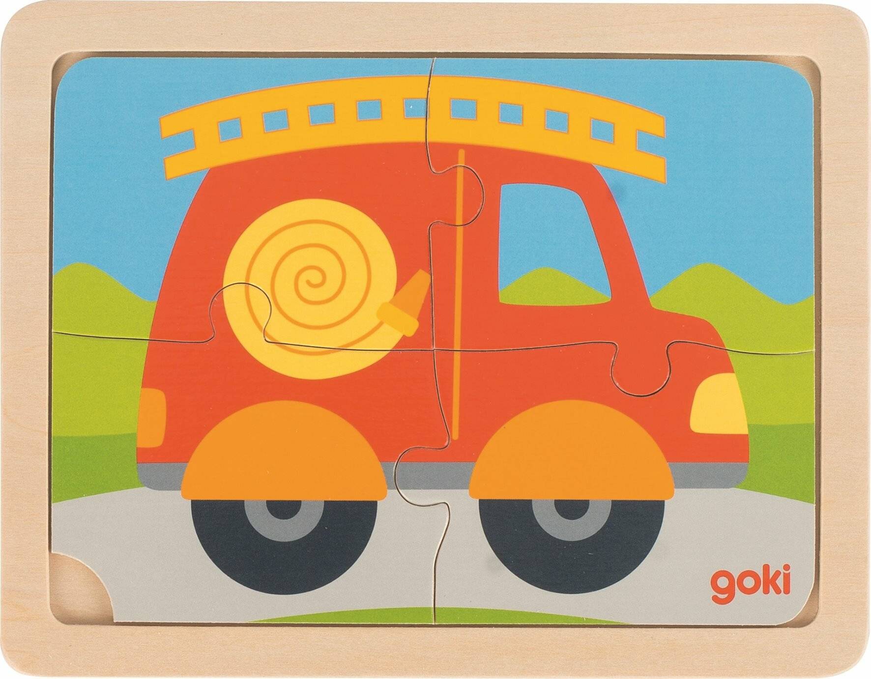 Goki Puzzle, 4tlg.