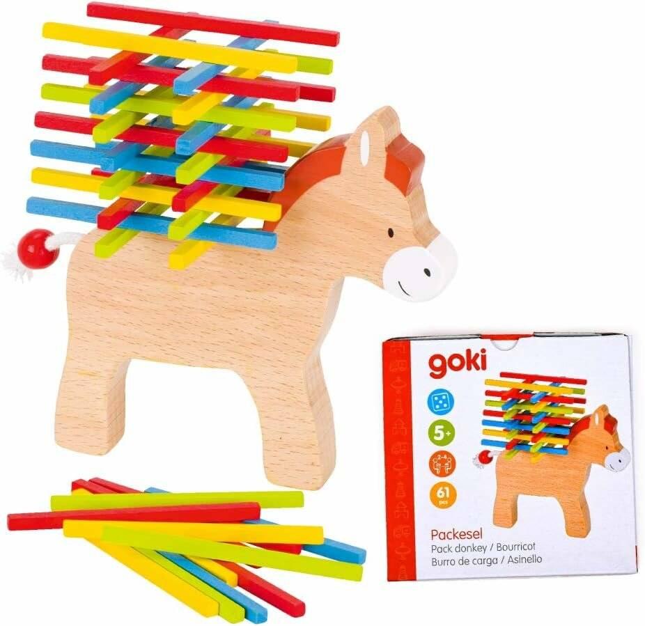 Goki Balance Game Pack Esel