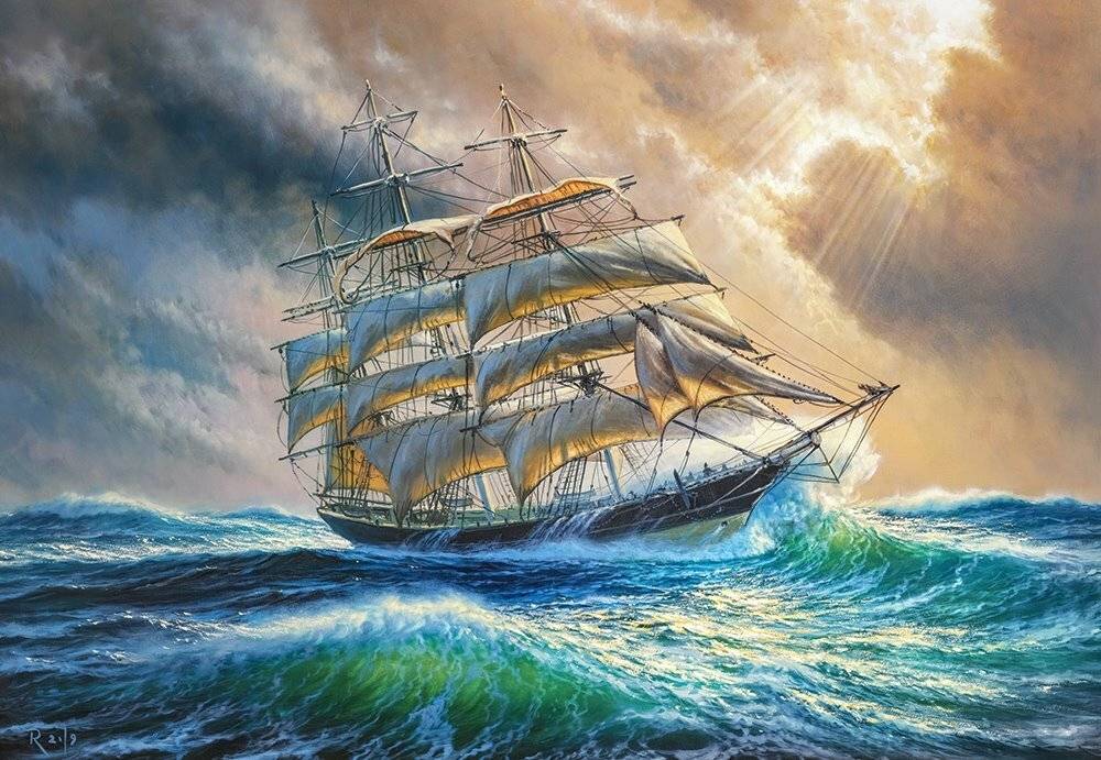 stichsäge Sailing Against All Odds 1000 Stück