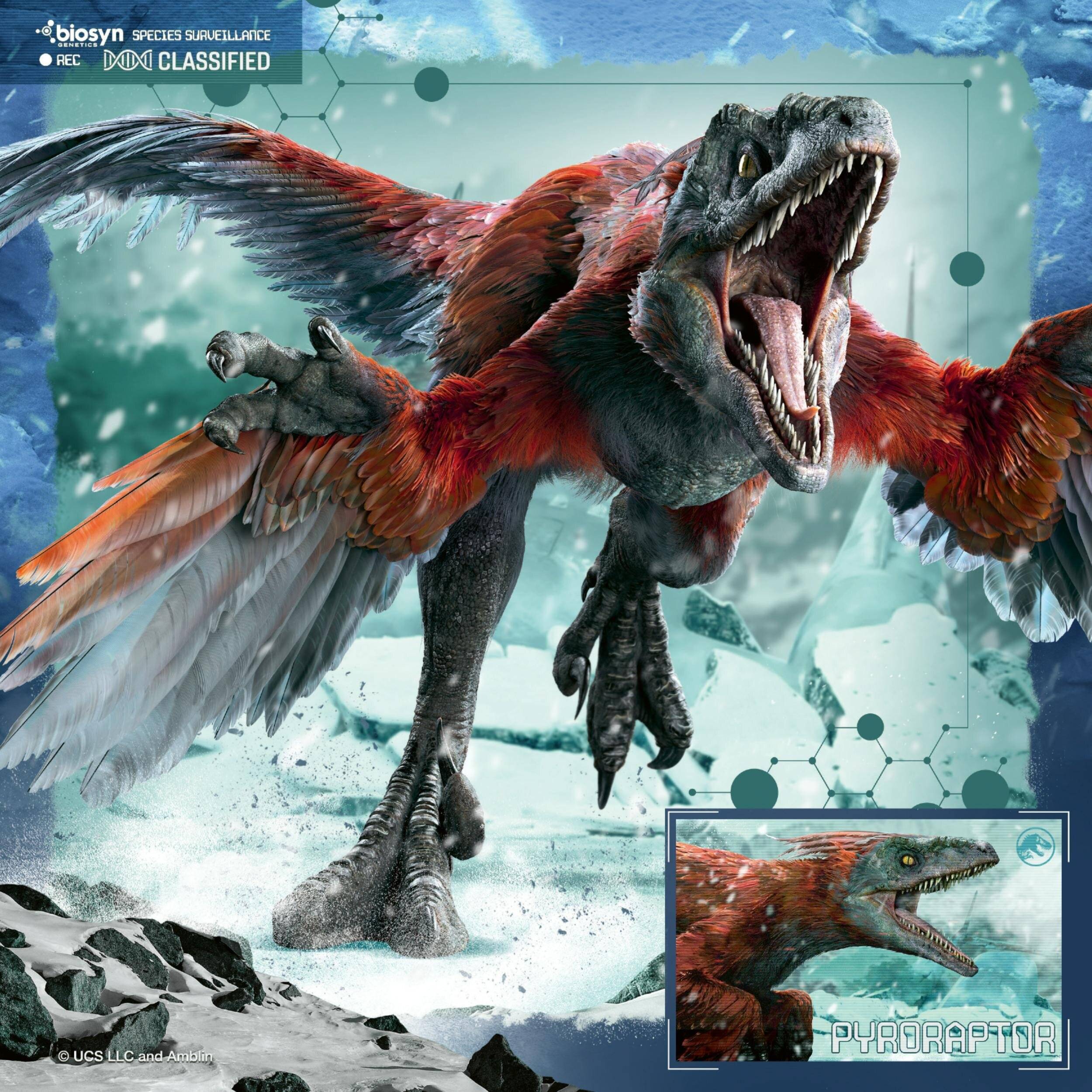 Jurassic World Puzzle 3x49tlg.