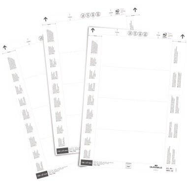 DURABLE Einsteckschild 100302 Logistikta St./Pack.
