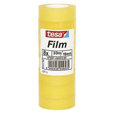tesa Klebefilm 57207-00001 19mmx33m 8 St