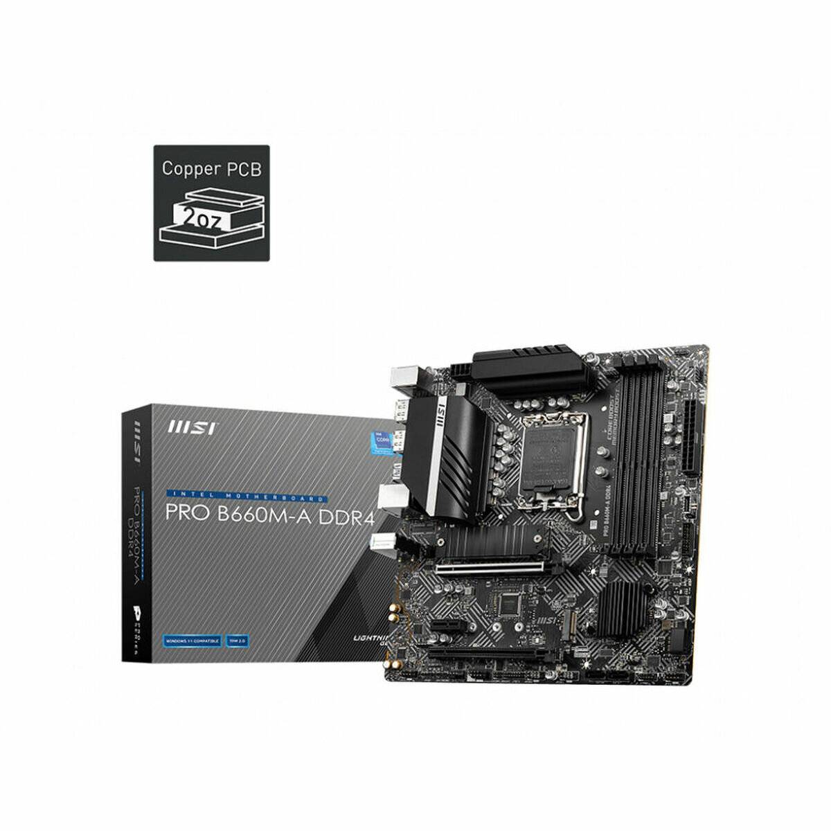 MSI PRO H610M-G H610MG DDR4 Motherboard micro ATX -(7D46-009R) (7D46009R)