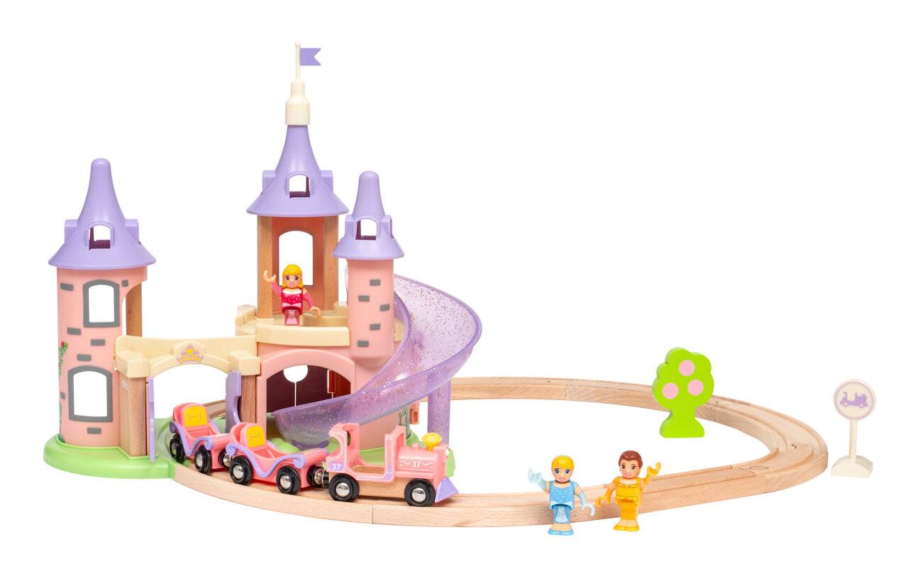 BRIO Disney Princess Traumschloss Eisenbahn-Set