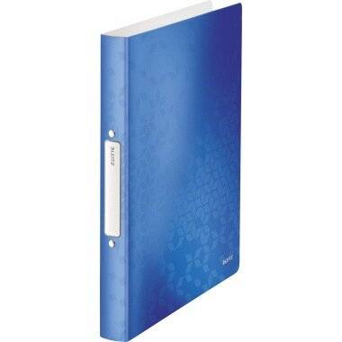 Leitz Ringbuch WOW 42570036 DIN A4 2Ring Polypropylen blau