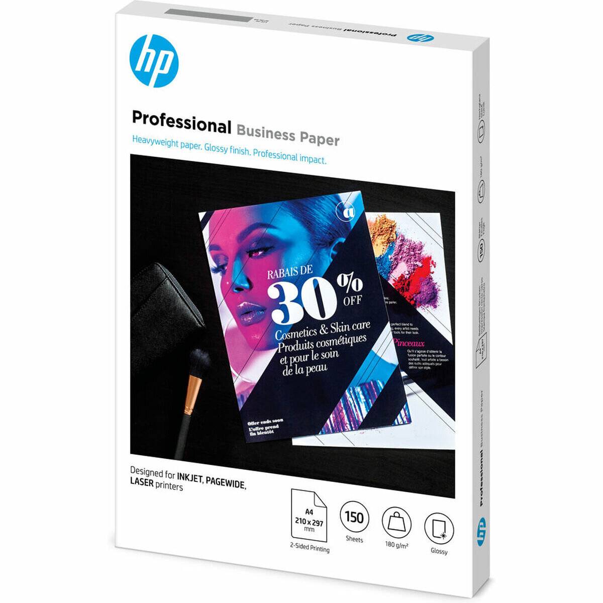 HP Fotopapier 3VK91A DIN A4 glänzend 180 g/qm 150 Blatt