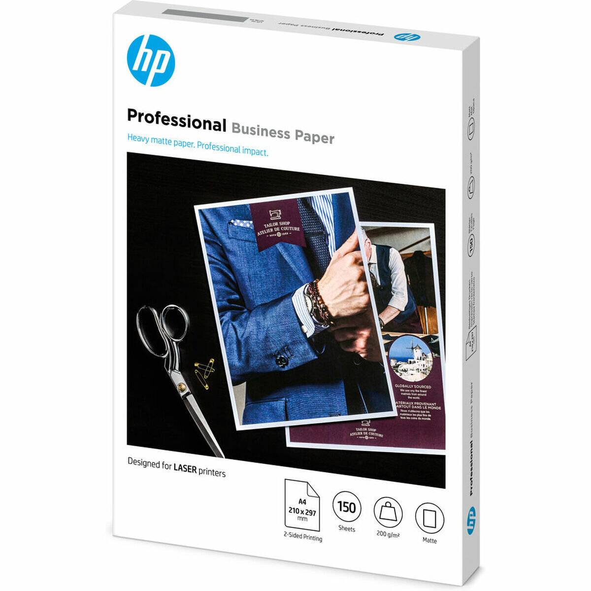 HP Fotopapier 7MV80A DIN A4 matt 200 g/qm 150 Blatt