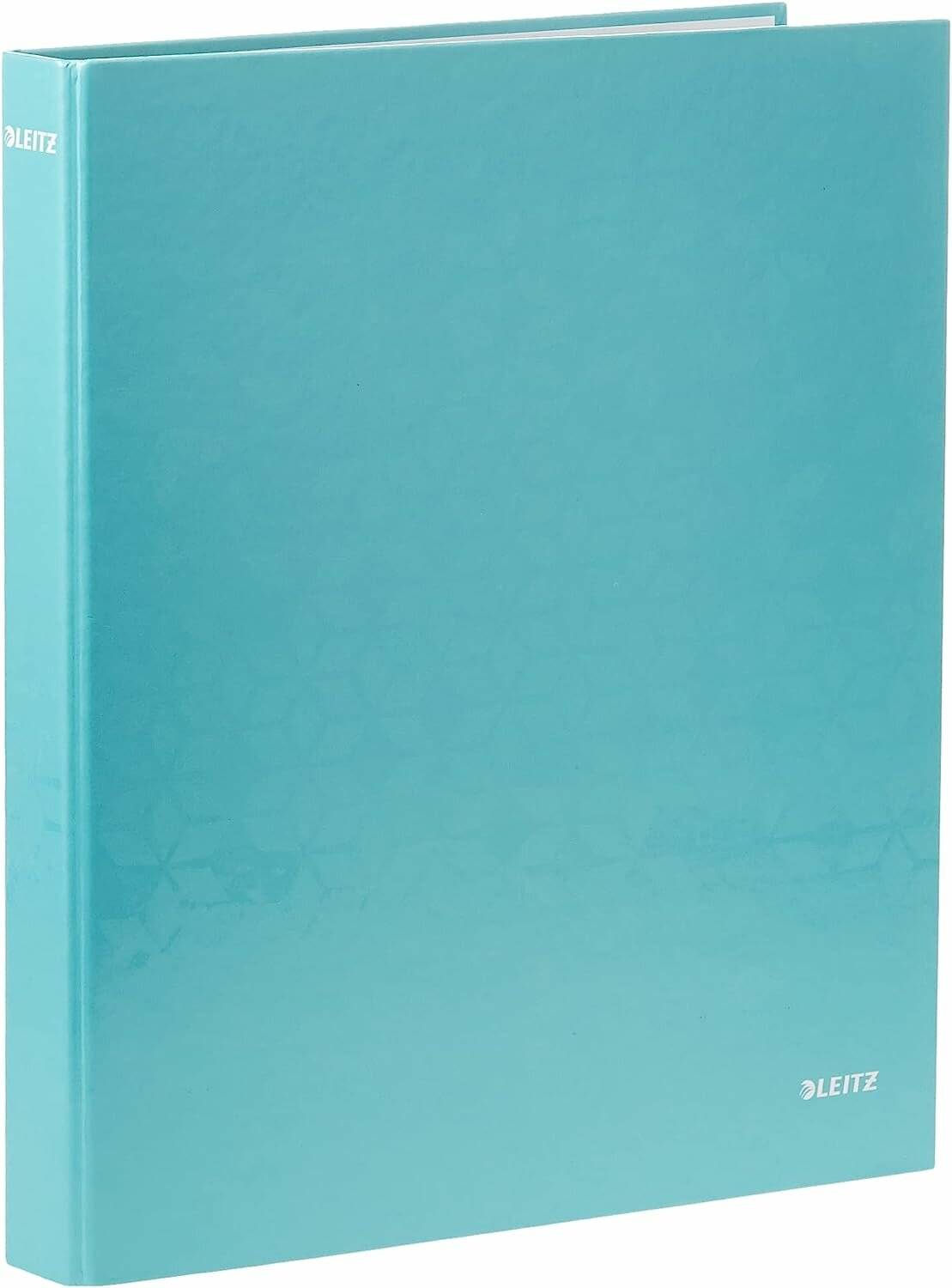LEITZ WOW Ringbuch 2-Ringe eisblau 4,0 cm DIN A4