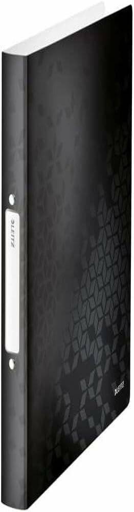 LEITZ WOW Ringbuch 2-Ringe schwarz 3,2 cm DIN A4