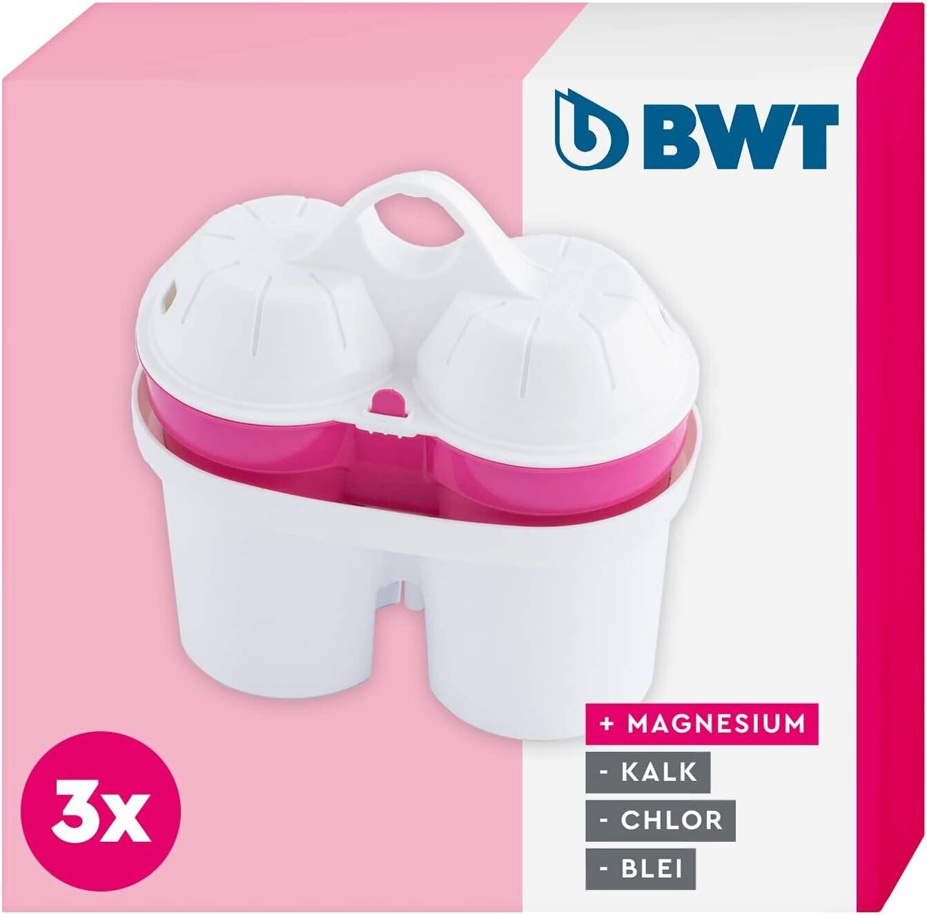 BWT Gourmet Mg2+ Wasserfilter-Kartuschen 3 St.
