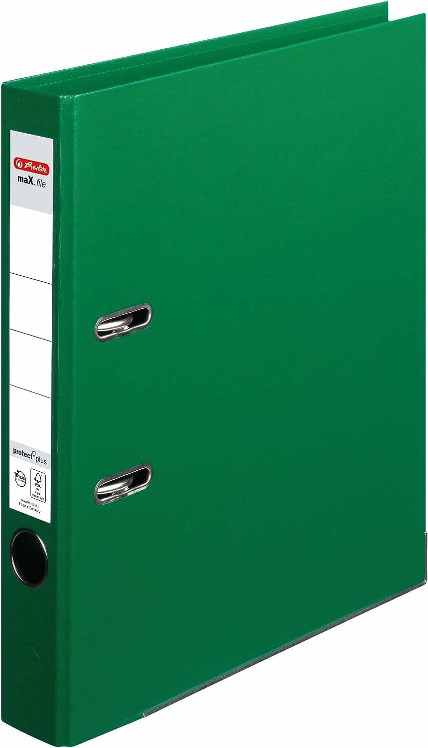 herlitz maX.file protect plus Ordner grün Kunststoff 5,0 cm DIN A4