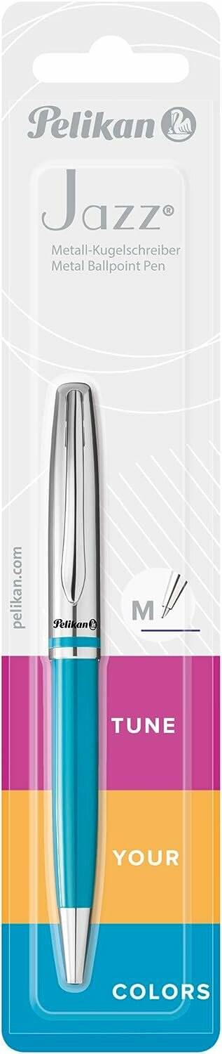 Pelikan Kugelschreiber K35 Jazz Classic petrol Schreibfarbe blau