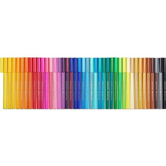 40 FABER-CASTELL Connector Filzstifte farbsortiert