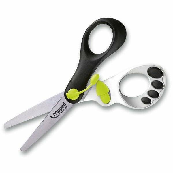 maped Kinderschere Koopy schwarz-weiß 13,0 cm