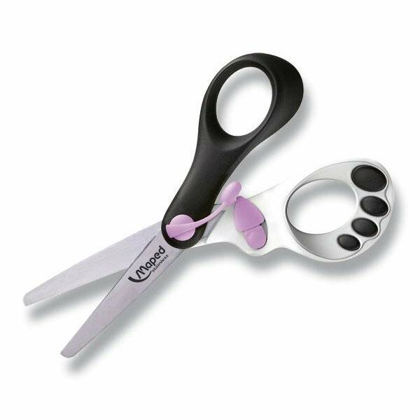 maped Kinderschere Koopy schwarz-weiß 13,0 cm