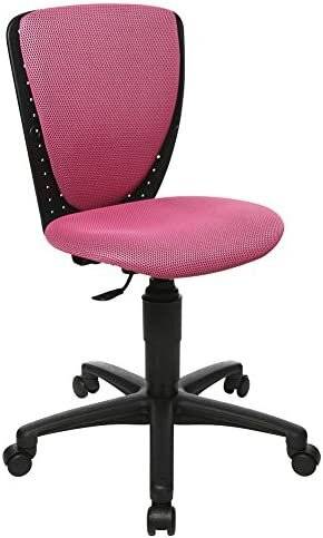 Topstar Kinderdrehstuhl High S'cool®, 70570BB10 pink, schwarz Stoff