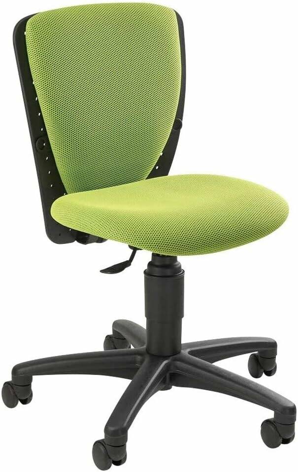 Topstar Kinderdrehstuhl High S'cool®, 70570BB50 grün, schwarz Stoff