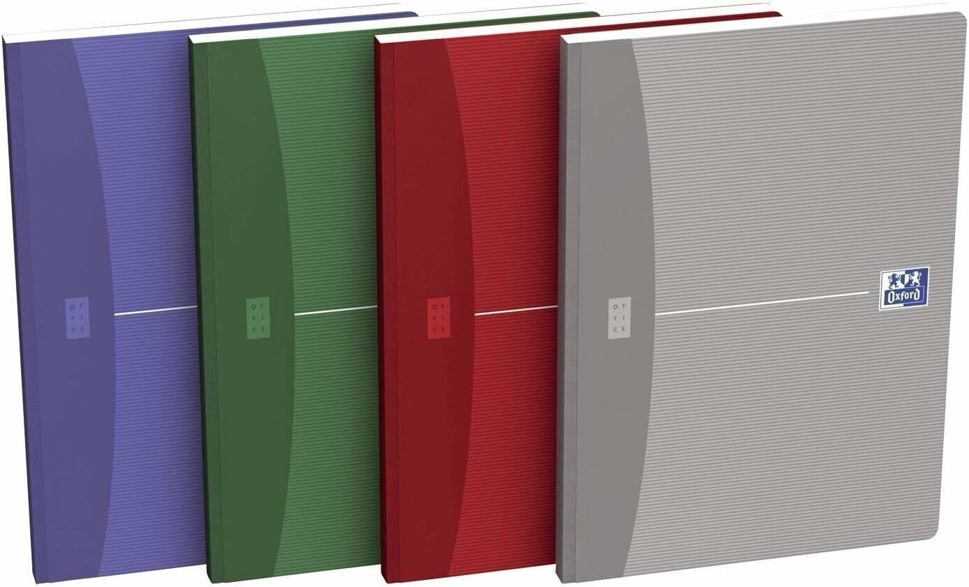 OXFORD Notizbuch Office Essentials DIN A4 kariert 192 Seiten