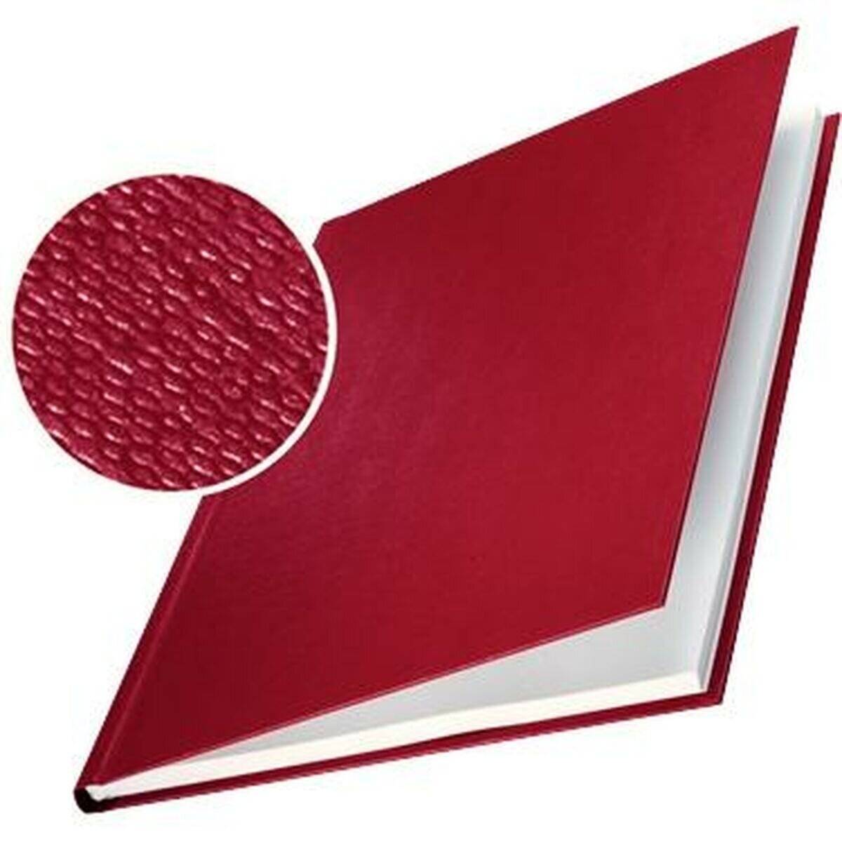 10 LEITZ Buchbindemappen rot für 36 - 70 Blatt