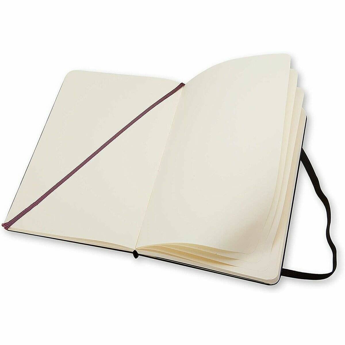 MOLESKINE Notizbuch Classic Collection fester Einband ca. DIN A5 blanko, schwarz Hardcover 240 Seiten