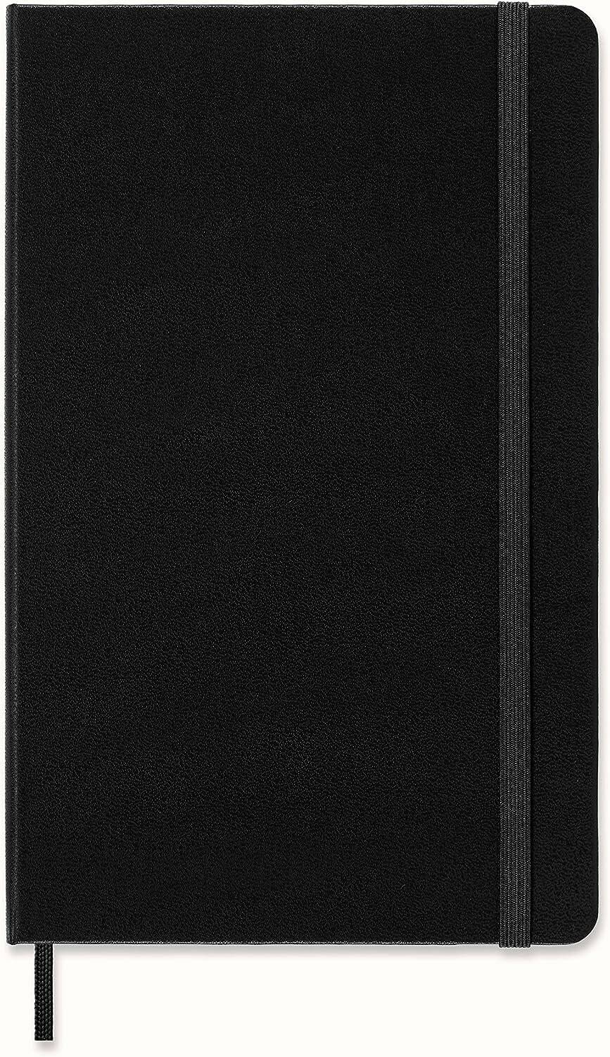 MOLESKINE Notizbuch Classic Collection fester Einband ca. DIN A5 kariert, schwarz Hardcover 240 Seiten