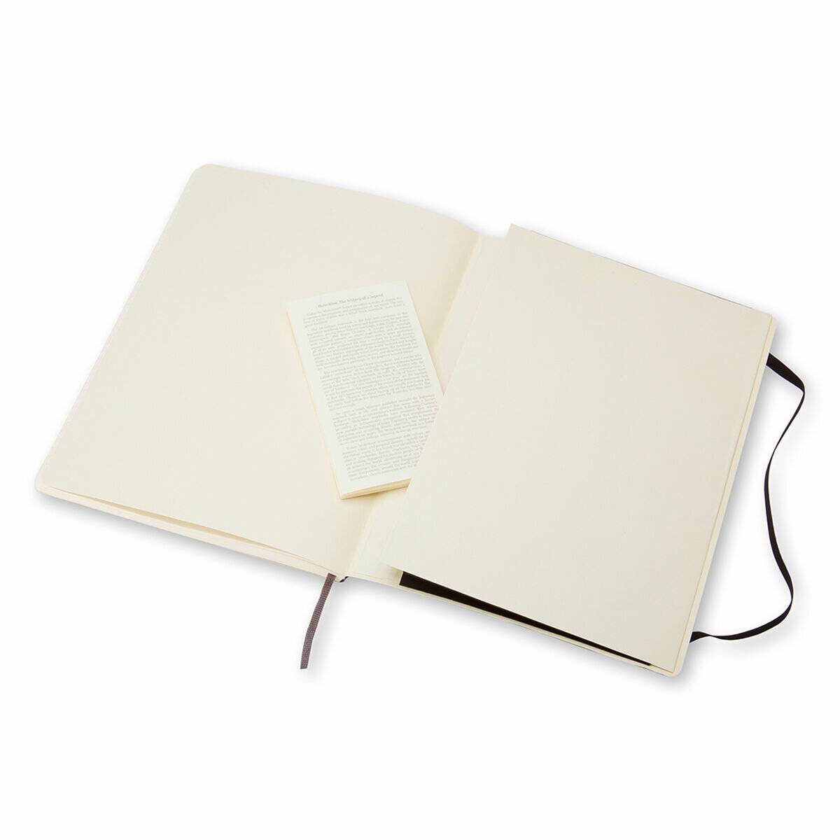 MOLESKINE Notizbuch Classic Collection flexibler Einband ca. DIN A4 liniert, schwarz Softcover 192 Seiten