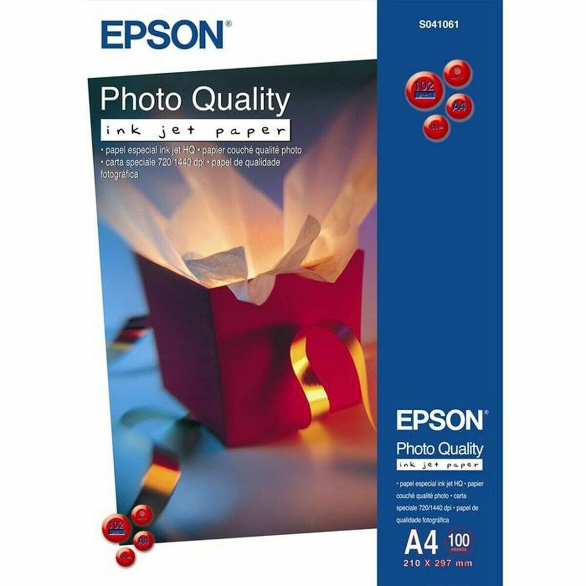 EPSON Fotopapier S041061 DIN A4 matt 102 g/qm 100 Blatt